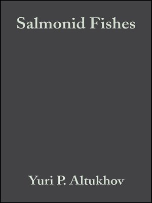 cover image of Salmonid Fishes